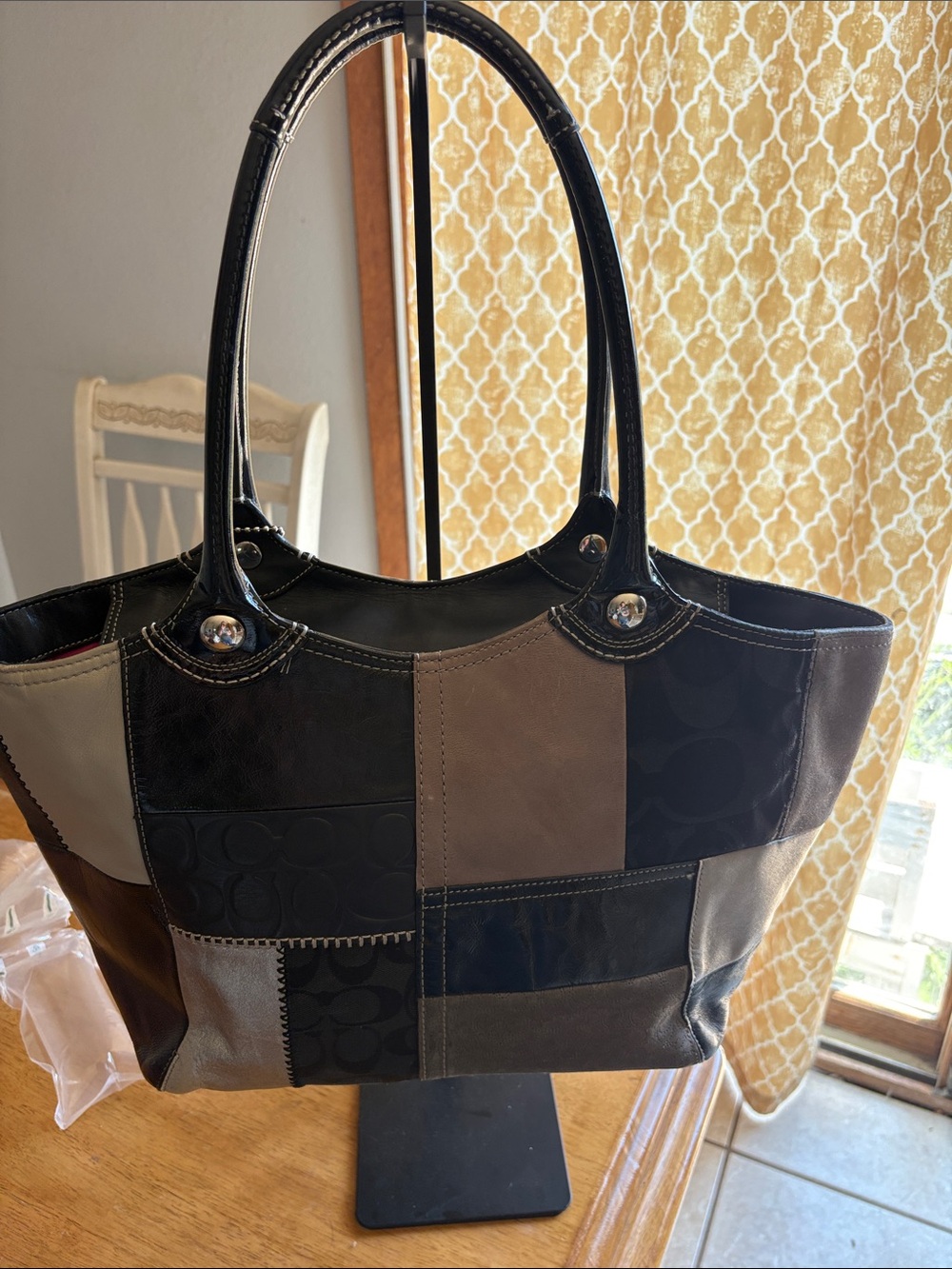 Coach 2009 Bleecker Patchwork Leather Tote - Picture 3 of 14